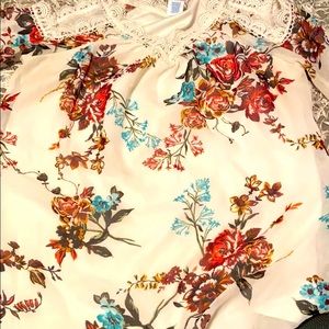 Flower blouse